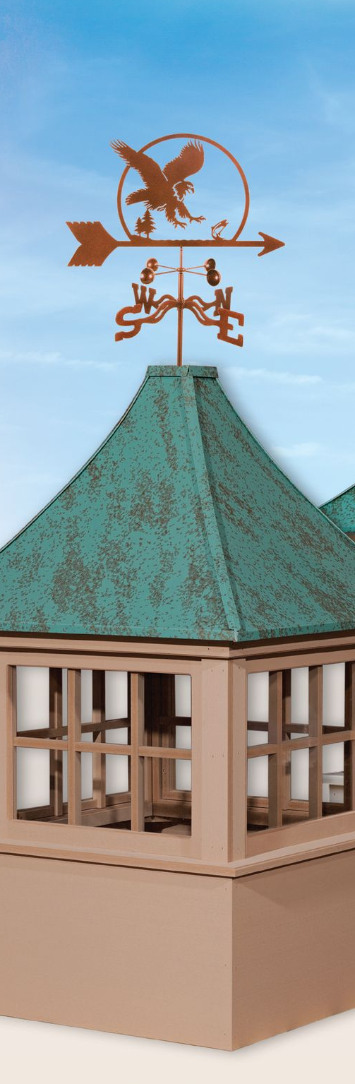 What size weathervane is best for my cupola?