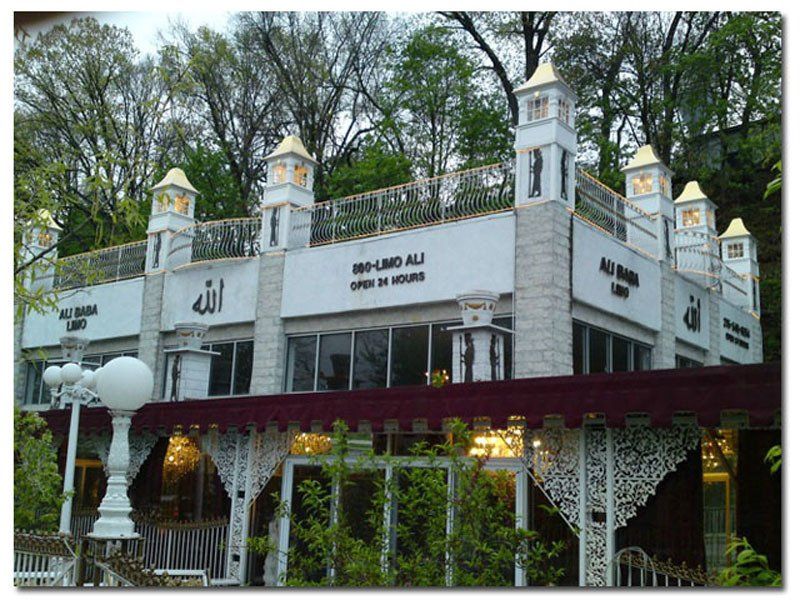 cupolas on white building