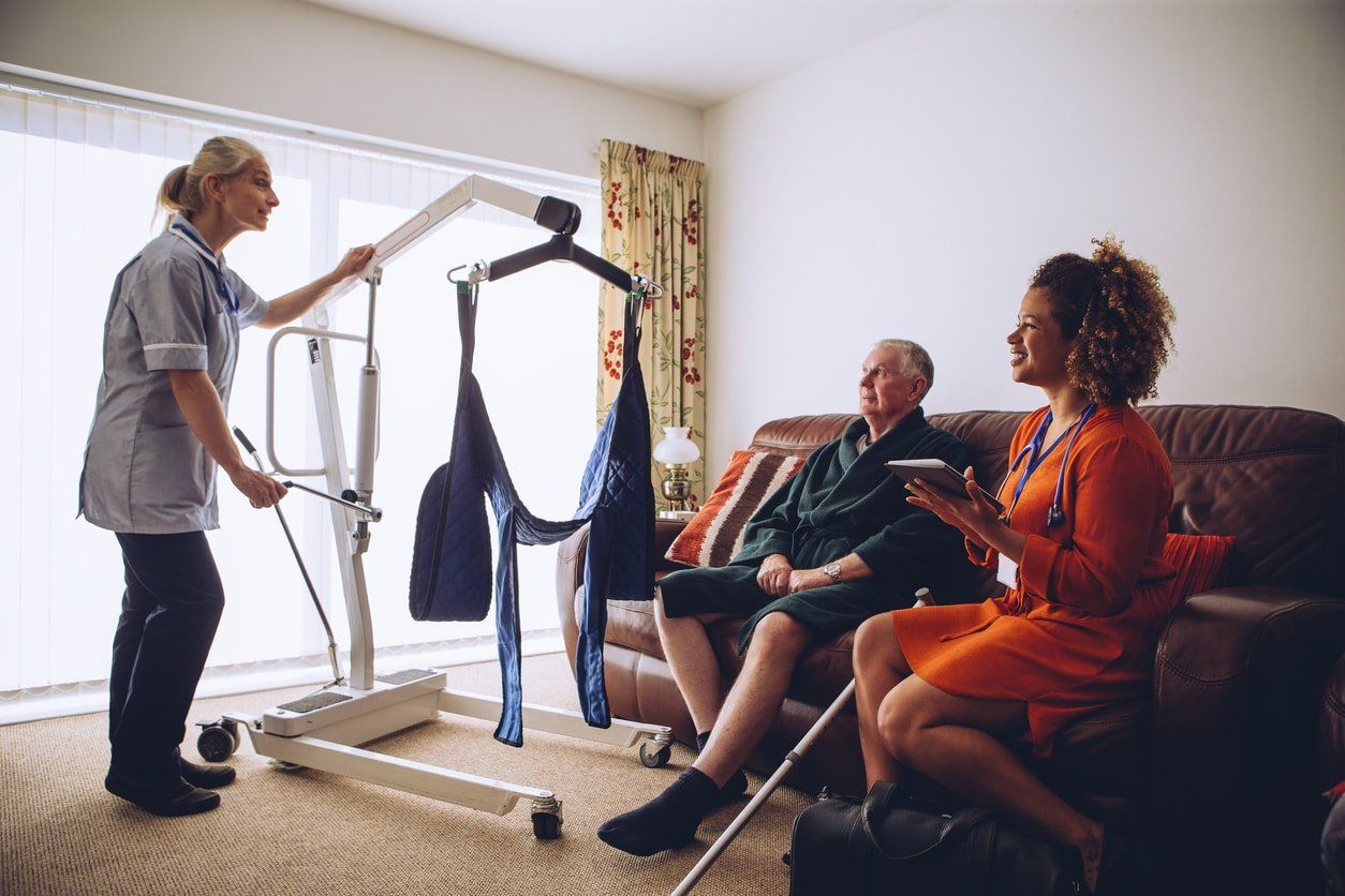Mechanical Lifts & Transfers: Home Health Care Services  in Madison, Wisconsin