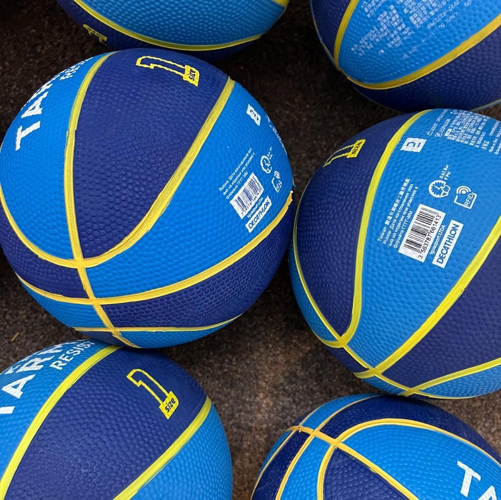 Cornball mini basketballs