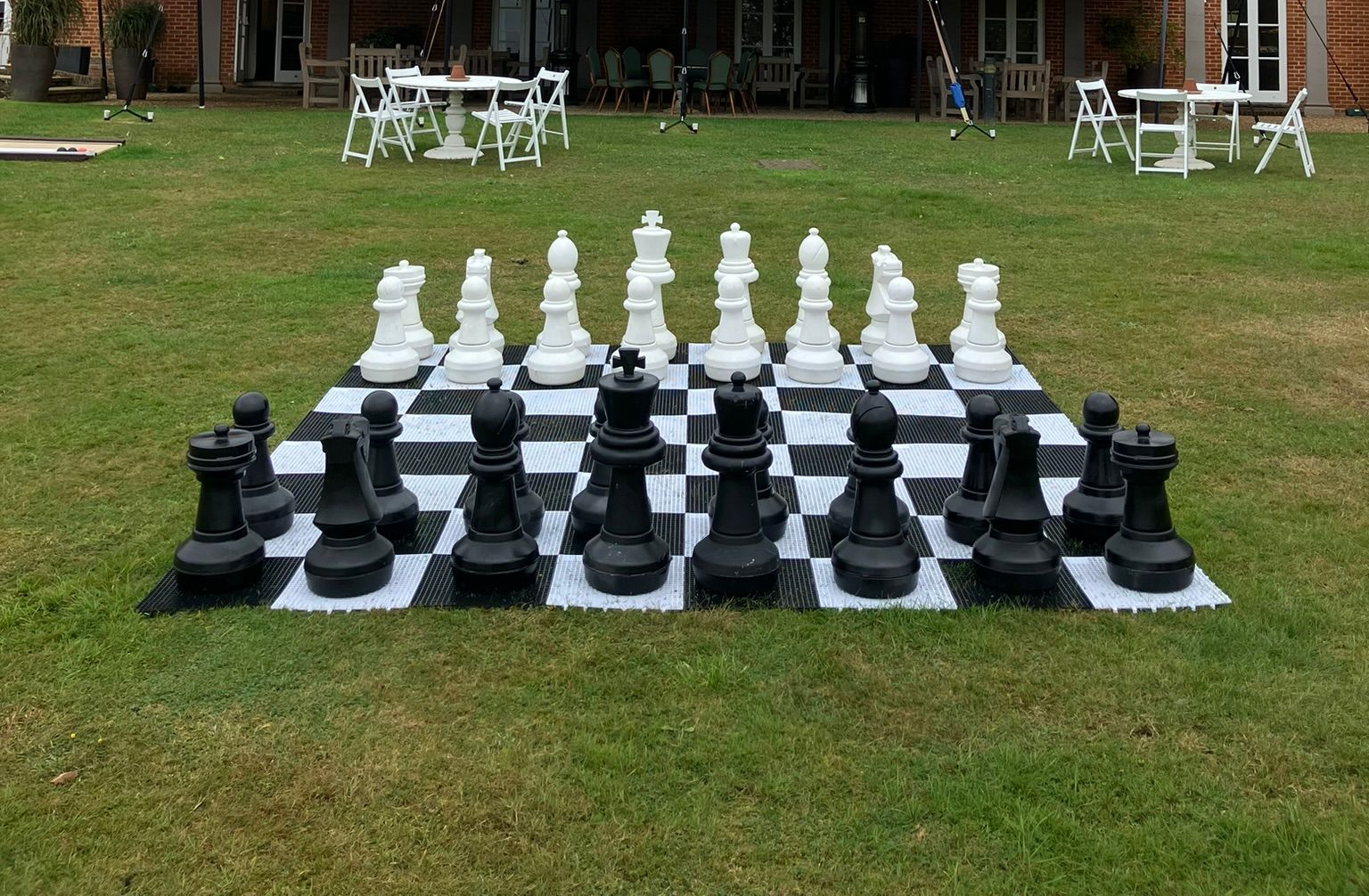 Lawn game hire options.  Photo is from our croquet hire.