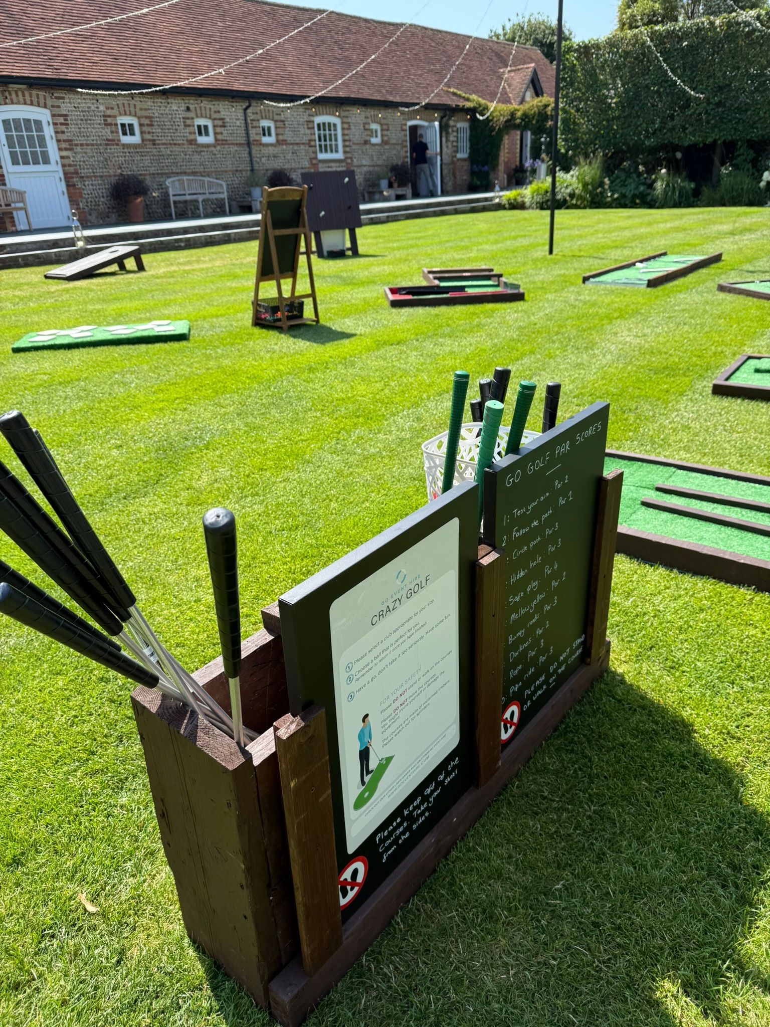 GO Event Hire lawn games