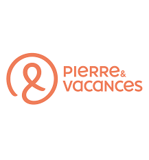 Pierre & vacances logo on a white background