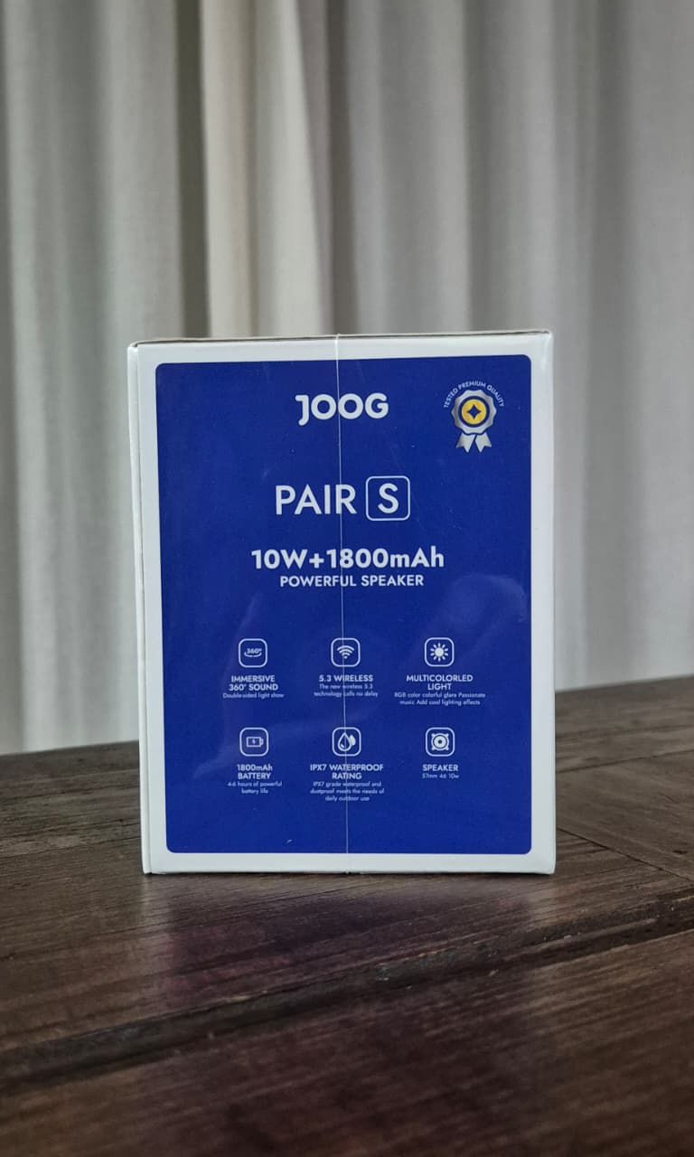 JOOG Pair S - Parlante portatil