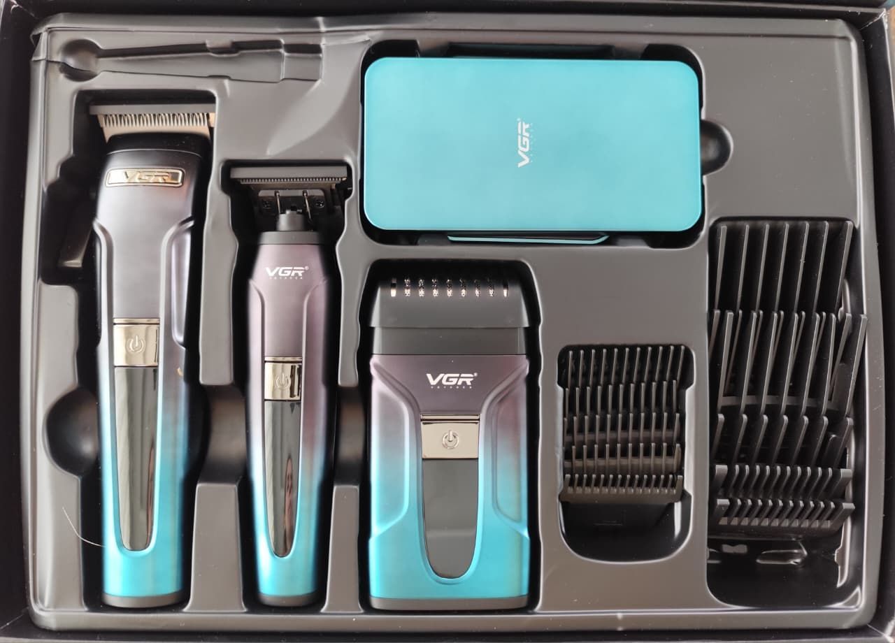 Kit de Afeitado y corte VGR  V-694 Edicion Oficial AFA