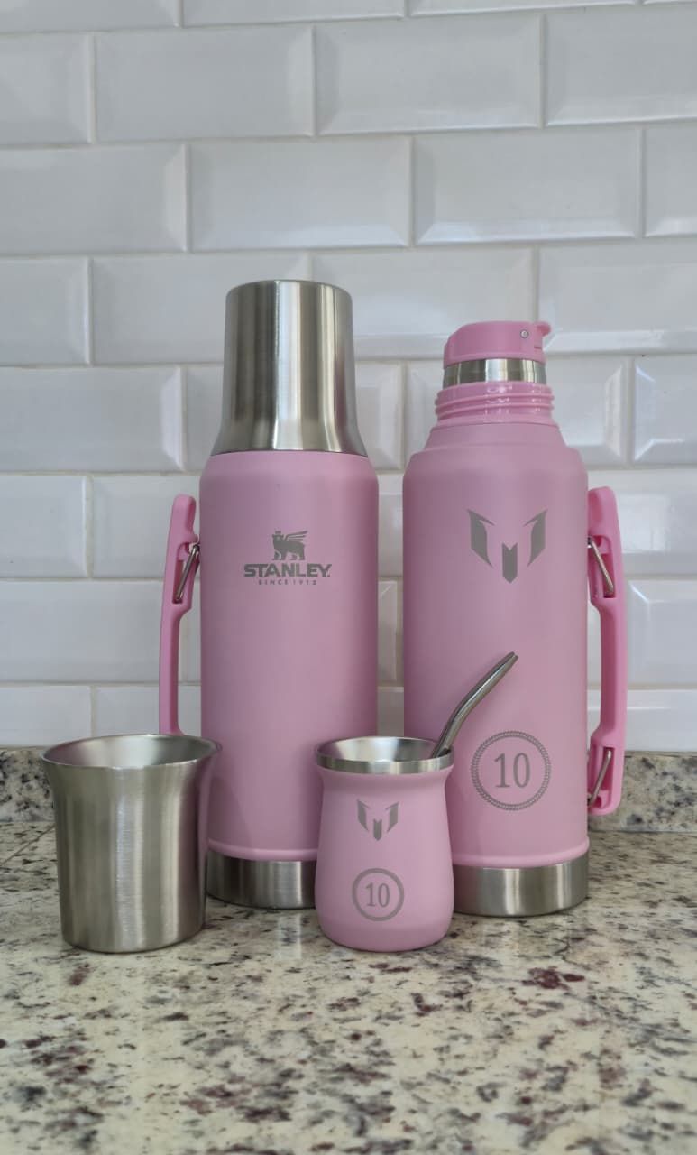 Set Stanley x Messi – Termo + Mate y bombilla