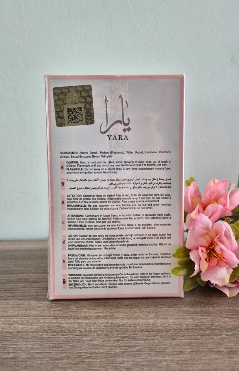 Yara Eau de Parfum – Lattafa 100ml