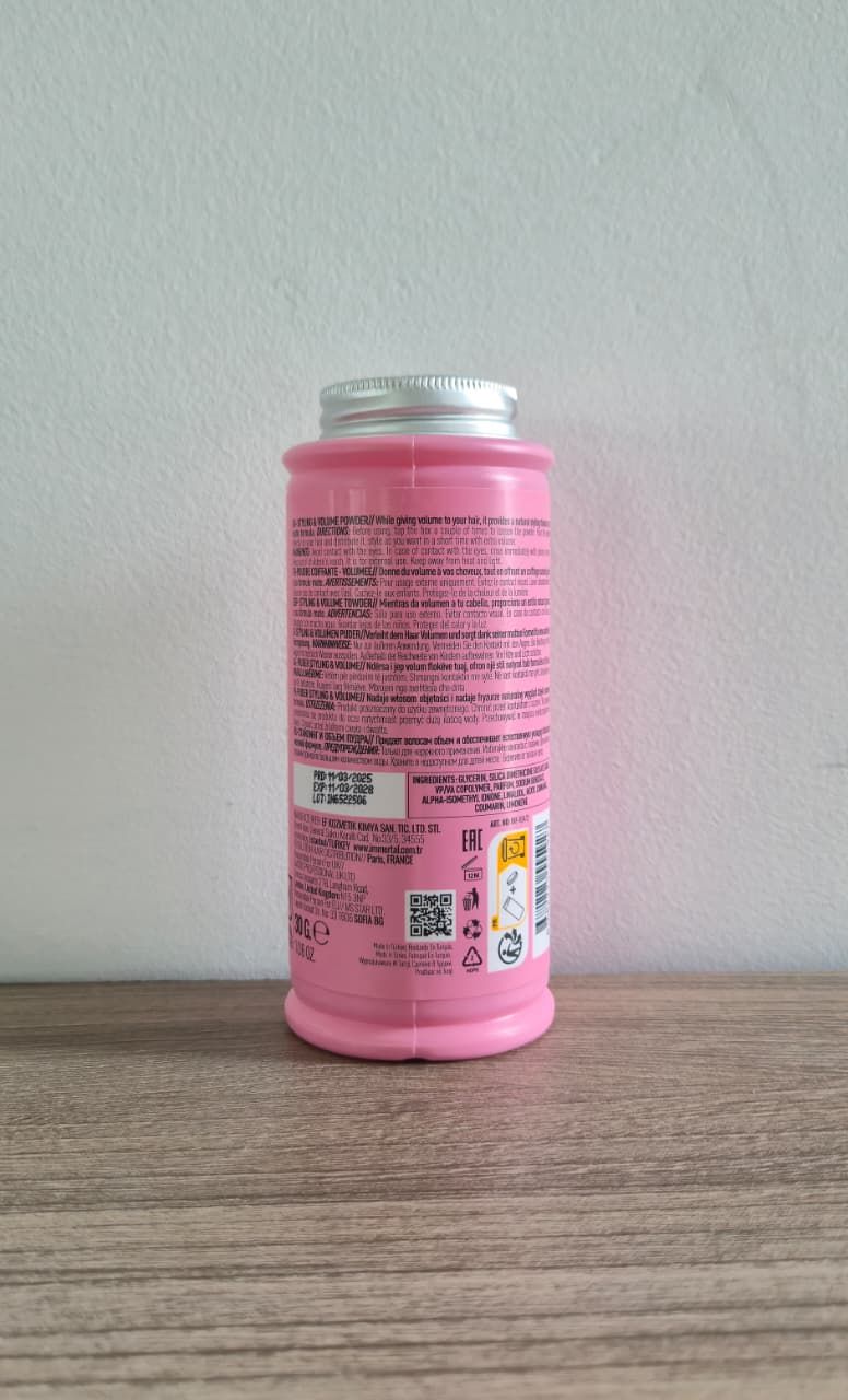 Polvo Voluminizador y Matificante - IMMORTAL INFUSE