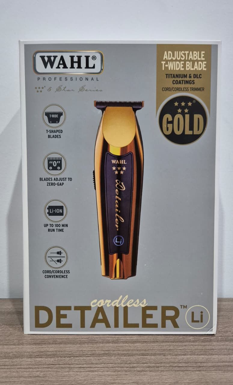 Wahl cordless detailer Li  Gold