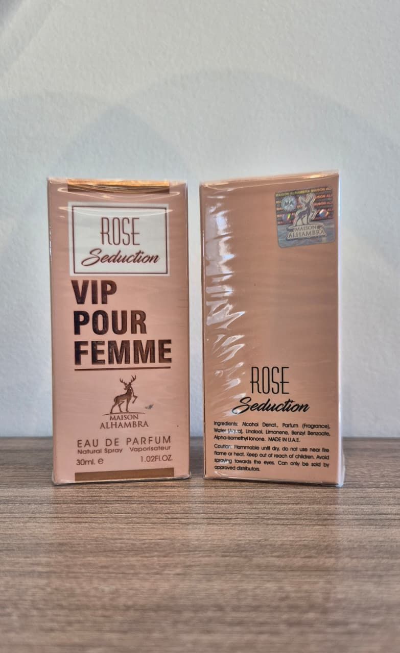 Rose Seduction VIP Pour Femme - Maison Alhambra 30ml