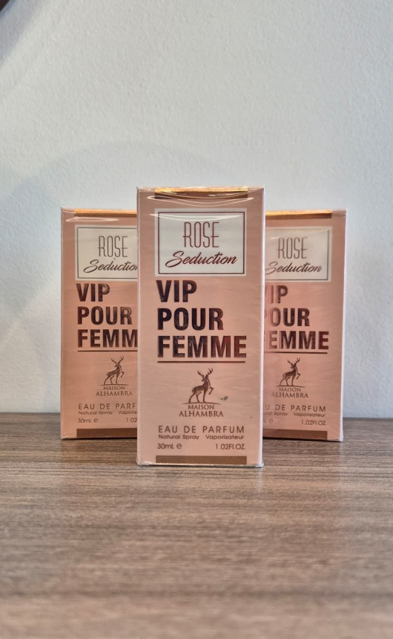 Rose Seduction VIP Pour Femme - Maison Alhambra 30ml