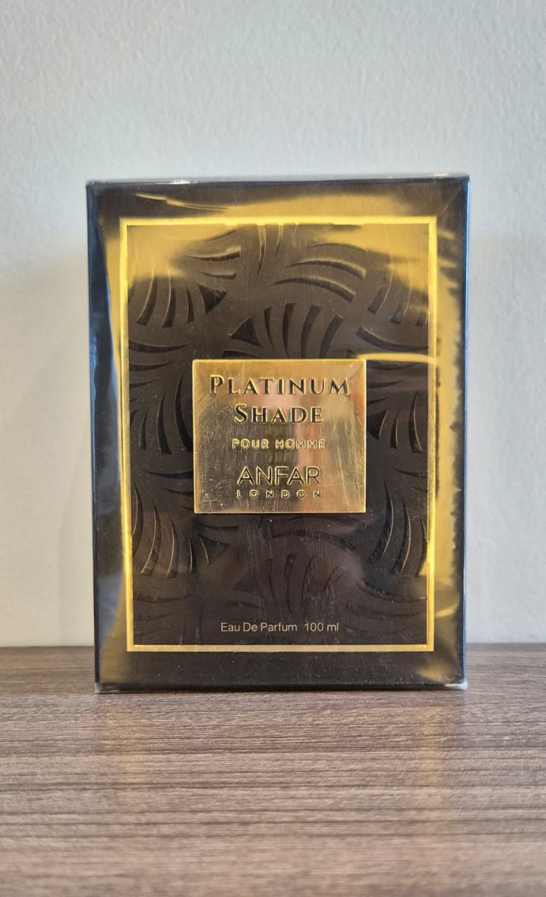 Platinum Shade Pour Homme – Anfar London - Eau de Parfum 100ml