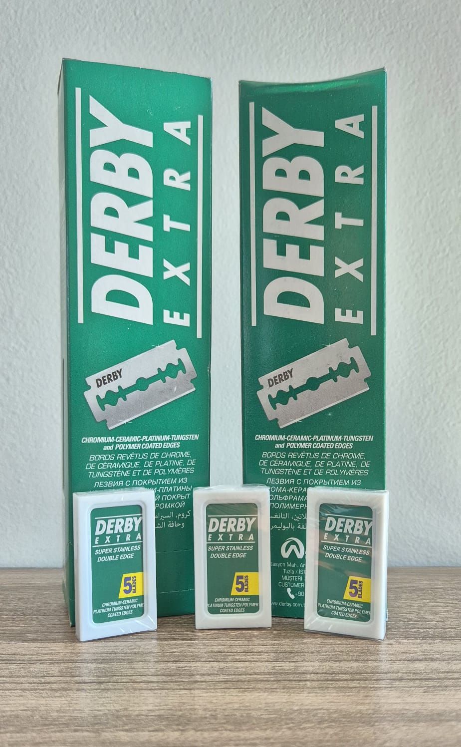 Derby Extra – Hojas de Afeitar Clásicas