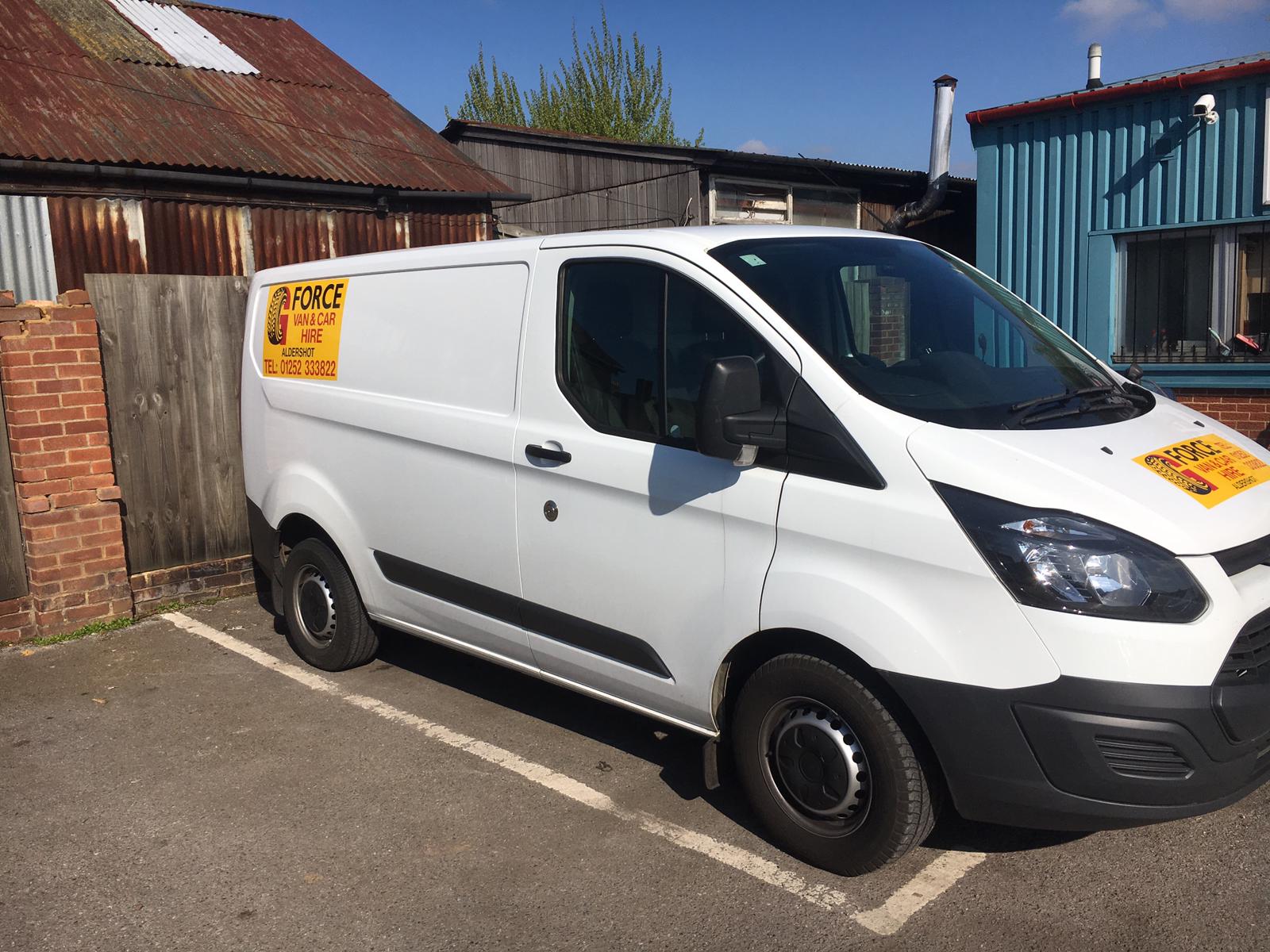 Vehicle hire in Aldershot by G Force Economy Van & Car Hire