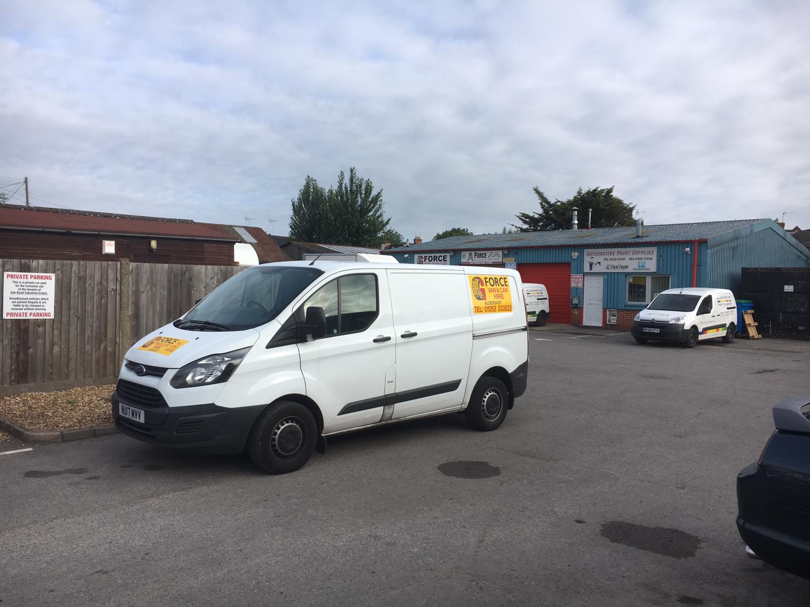 Vehicle hire in Aldershot by G Force Economy Van & Car Hire