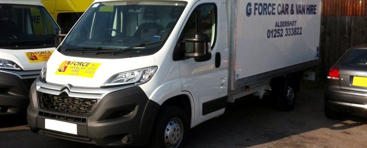 Vehicle hire in Aldershot by G Force Economy Van & Car Hire