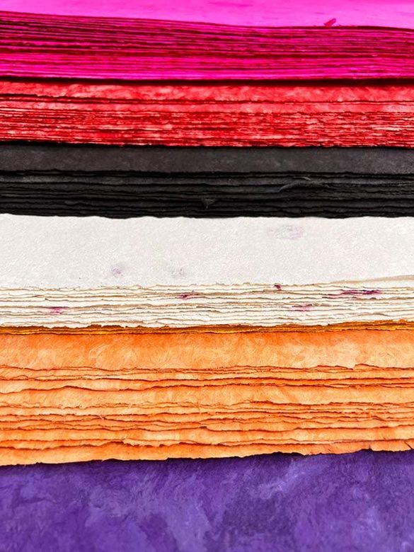 PAPEL AMATE - COLOR Y PAPEL