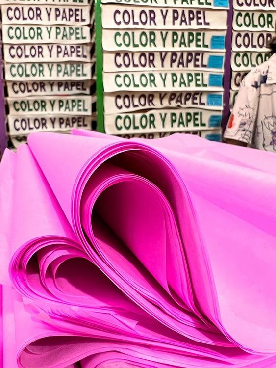 PAPEL CHINA - COLOR Y PAPEL