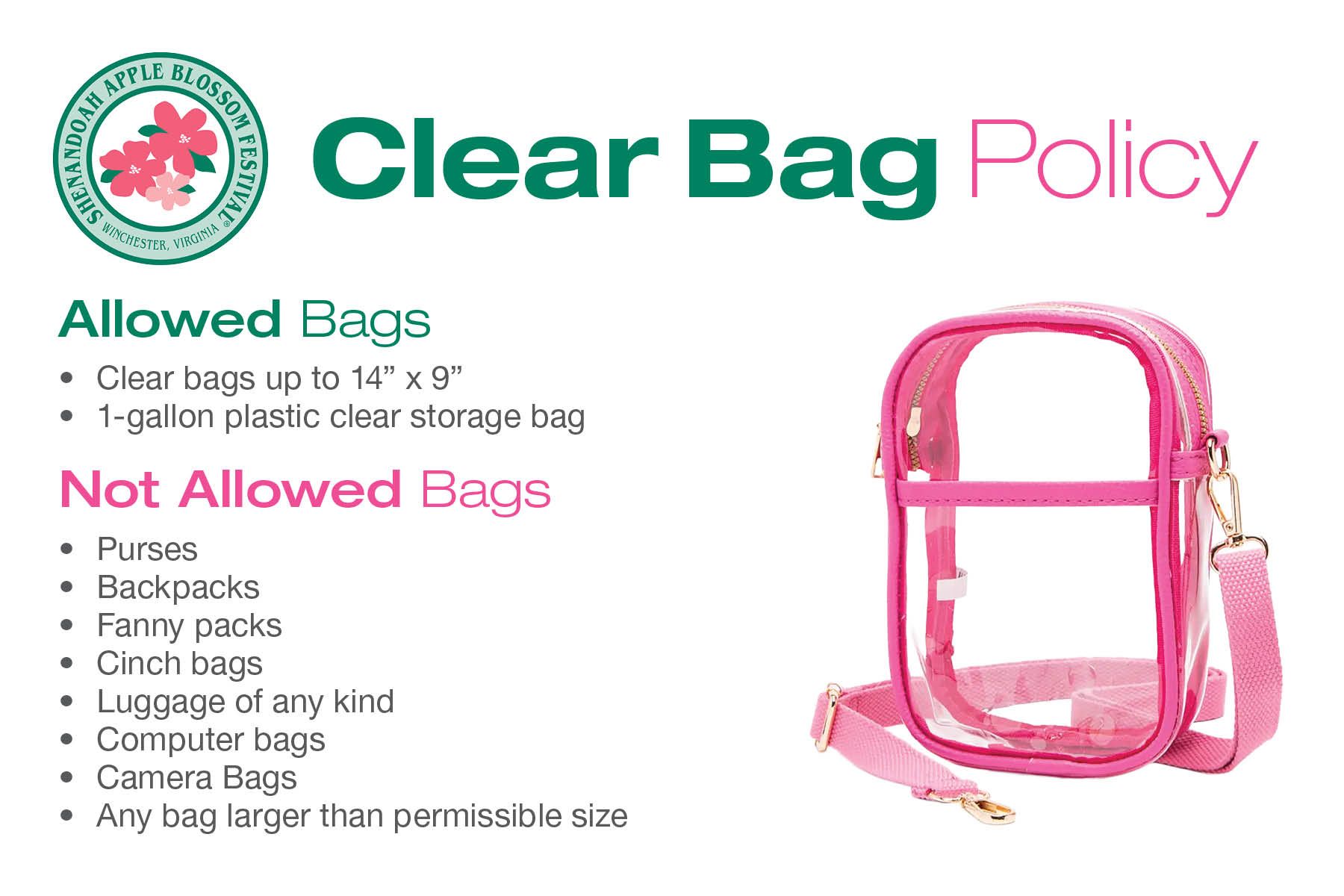 Clear Bag Policy