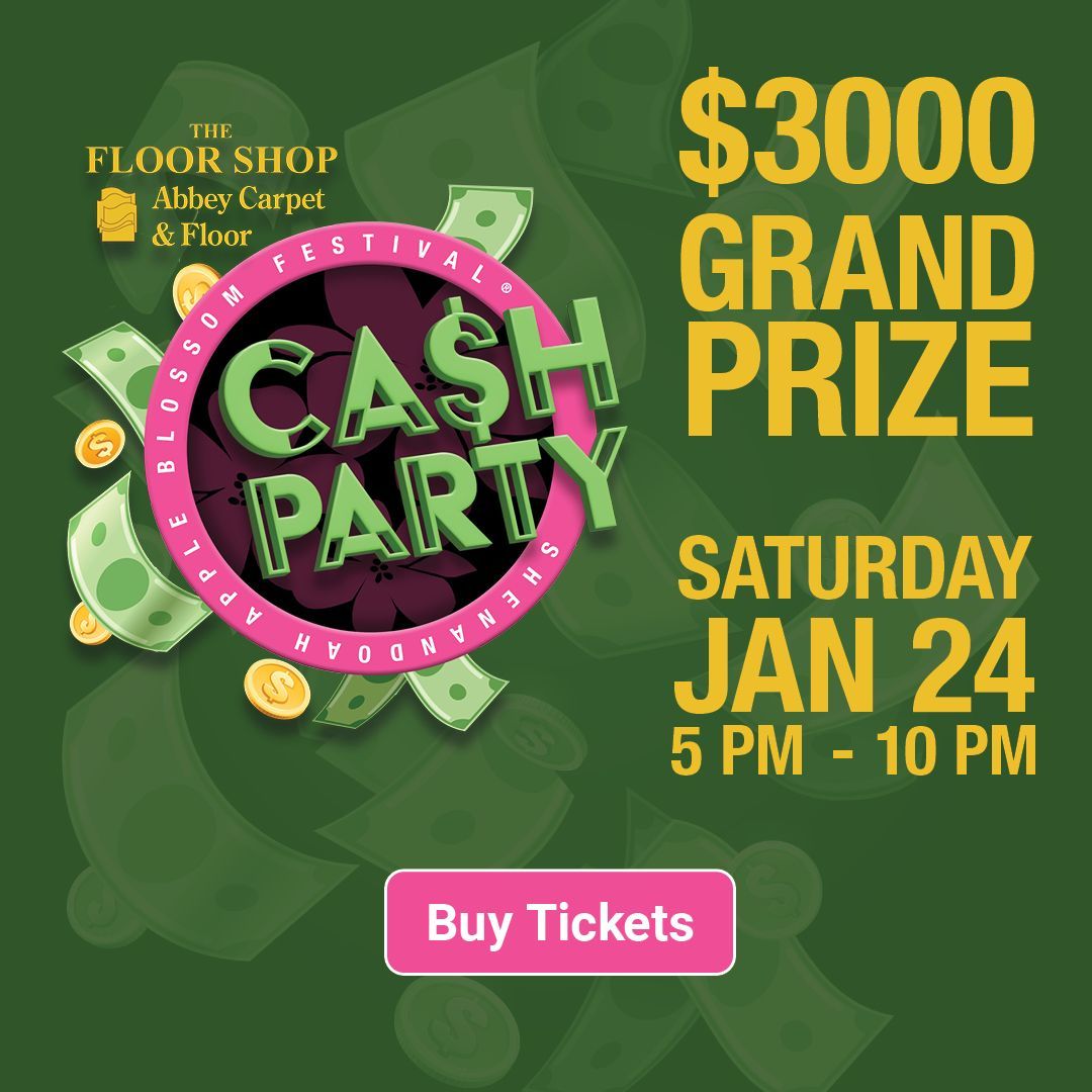 Shenandoah Apple Blossom Festival Cash Party