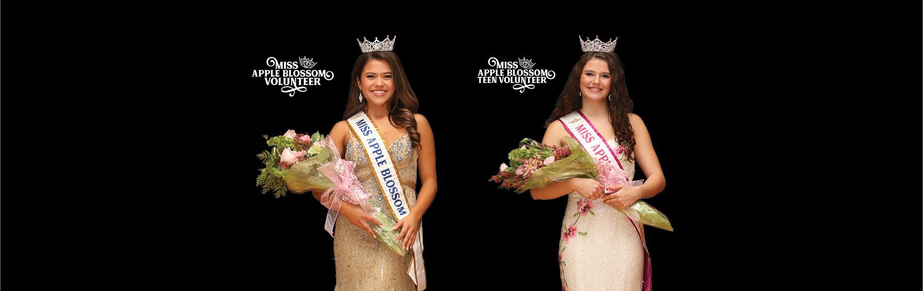 Miss Apple Blossom Volunteer, Olivia Escalante, Miss Apple Blossom Teen Volunteer, Brilea Hamilton