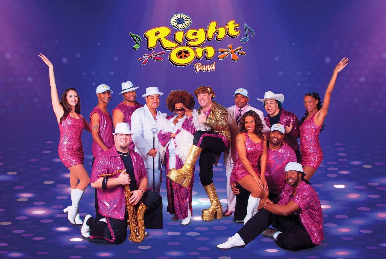 Friday Night Fever Disco Dance Party Featuring The Right On Band