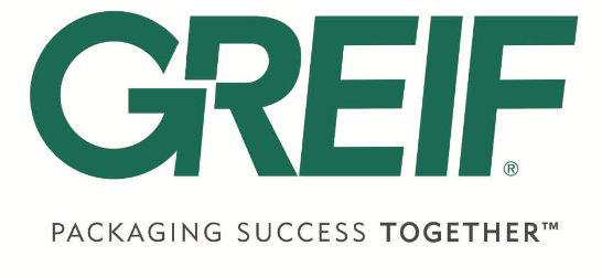 Um logotipo verde e branco para o sucesso da embalagem greif juntos