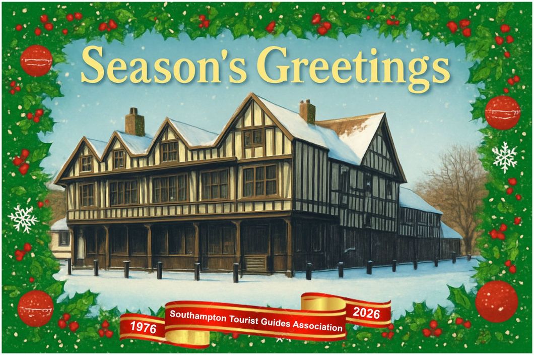 The logo for the Southampton tourist guides association