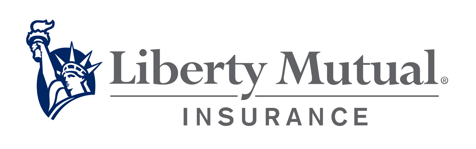 Liberty Mutual Insurance logo with the Statue of Liberty.