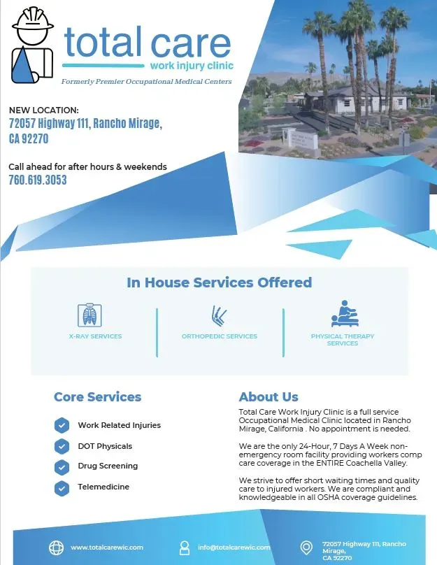 Worker Directions Flyer - English