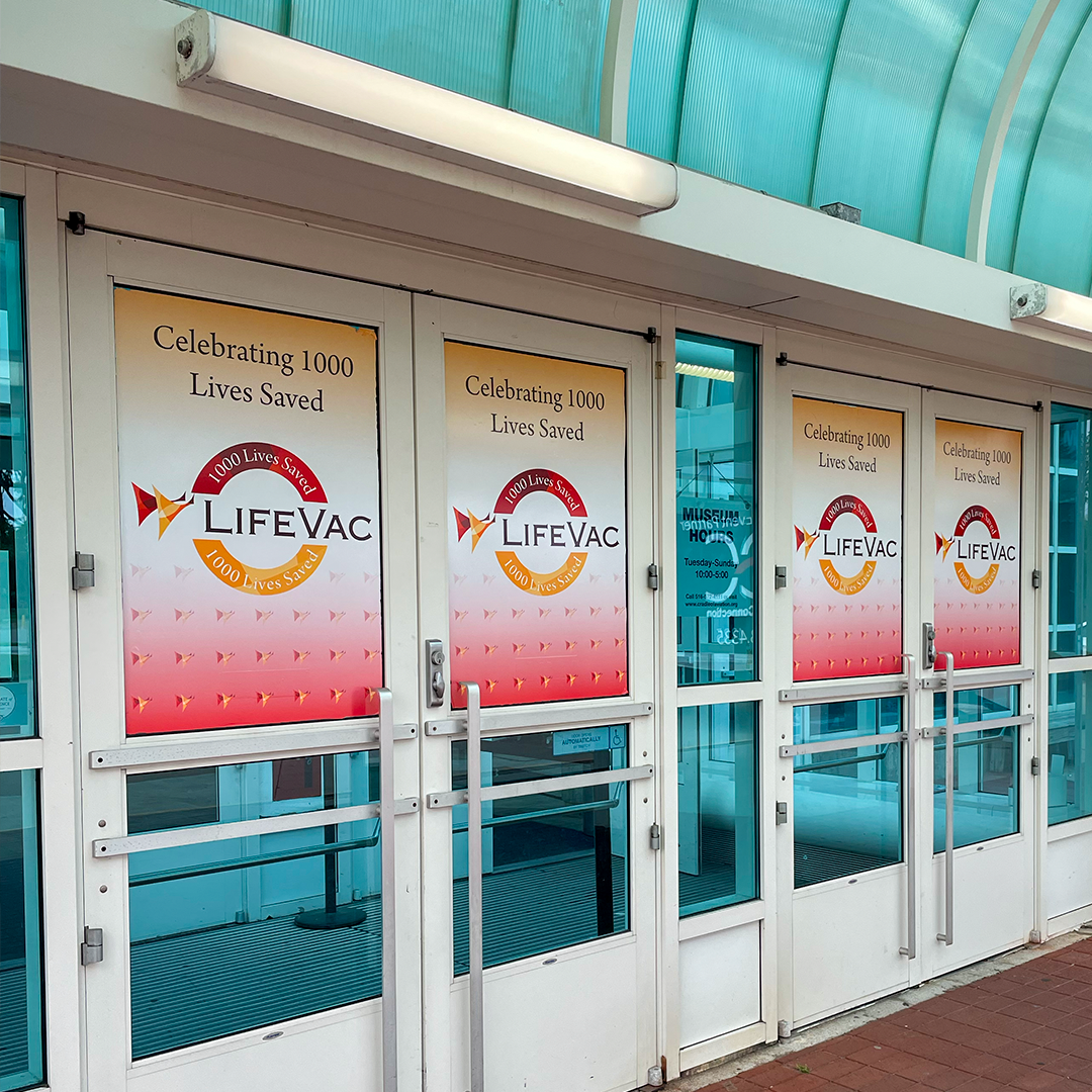 LifeVac Window Graphics