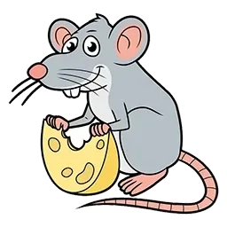 Rat With a Cheese — Kansas City, MO — KC Pest Experts