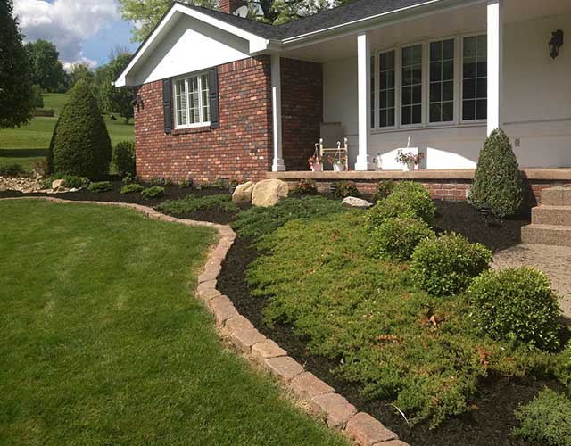 House with Landscape - Tree Service in Irwin, PA