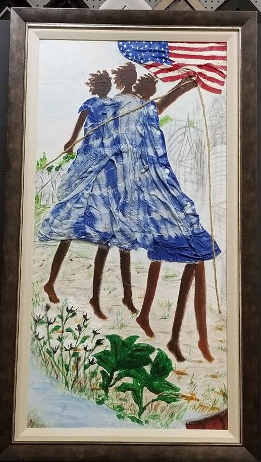 The Sisters Three and Free — Huntersville, NC — Fosters Frame Design & Gallery Inc.