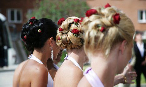 Wedding hair trials