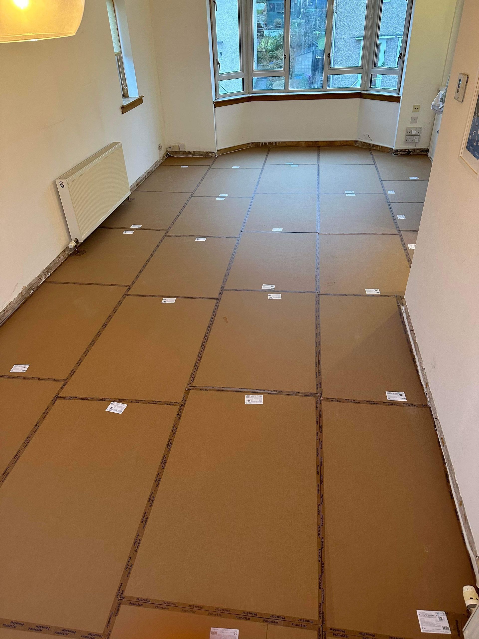 Floor soundproofing