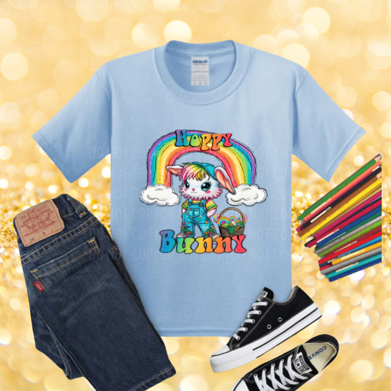 Rainbow Bunny boy