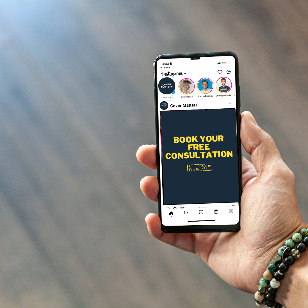 Cover Matters - Book a meeting