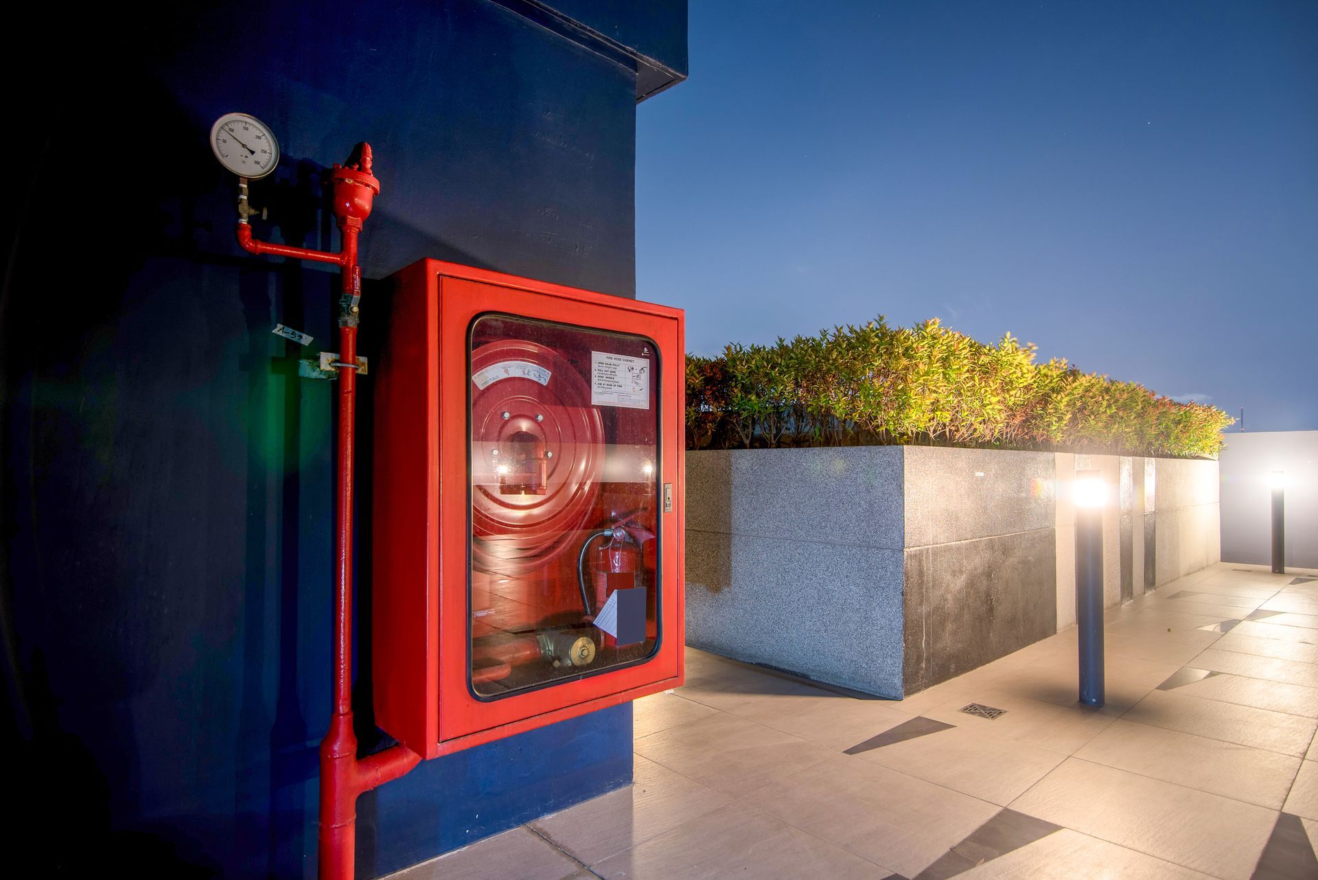 Cassetta antincendio rossa