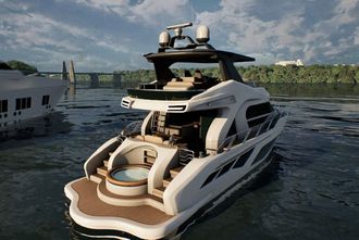 Yacht in porto virtuale