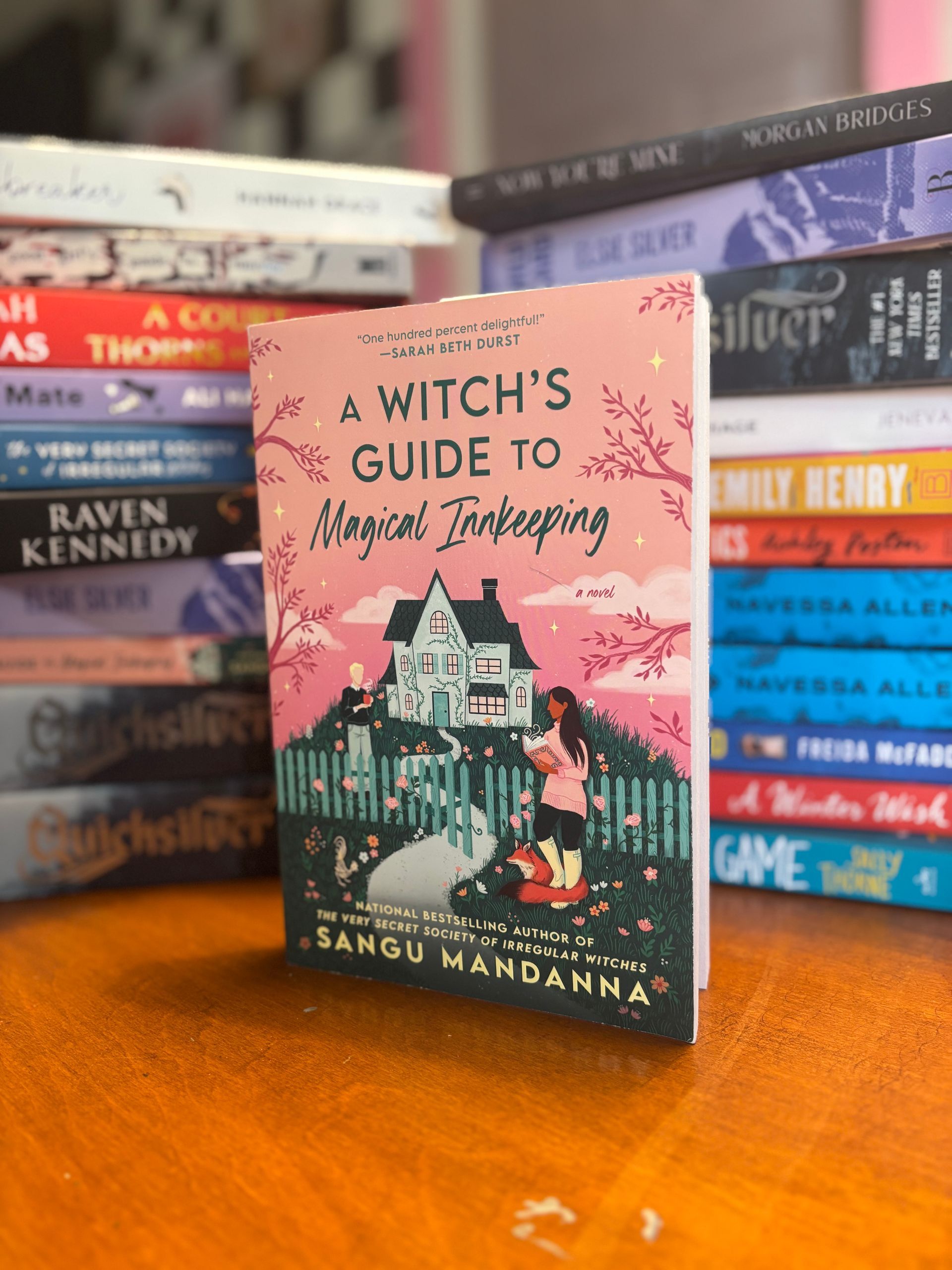 Book Box Gift Set- A Witch's Guide to Magical Innkeeping by Sangu Mandanna
