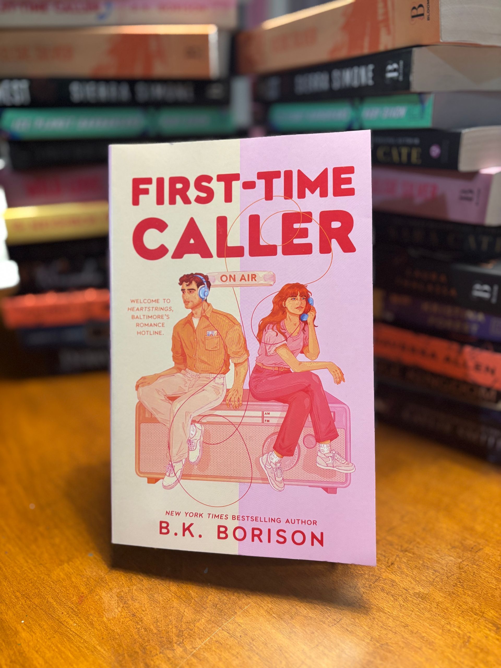 First Time Caller by B.K. Borison (Heartstrings #1)
