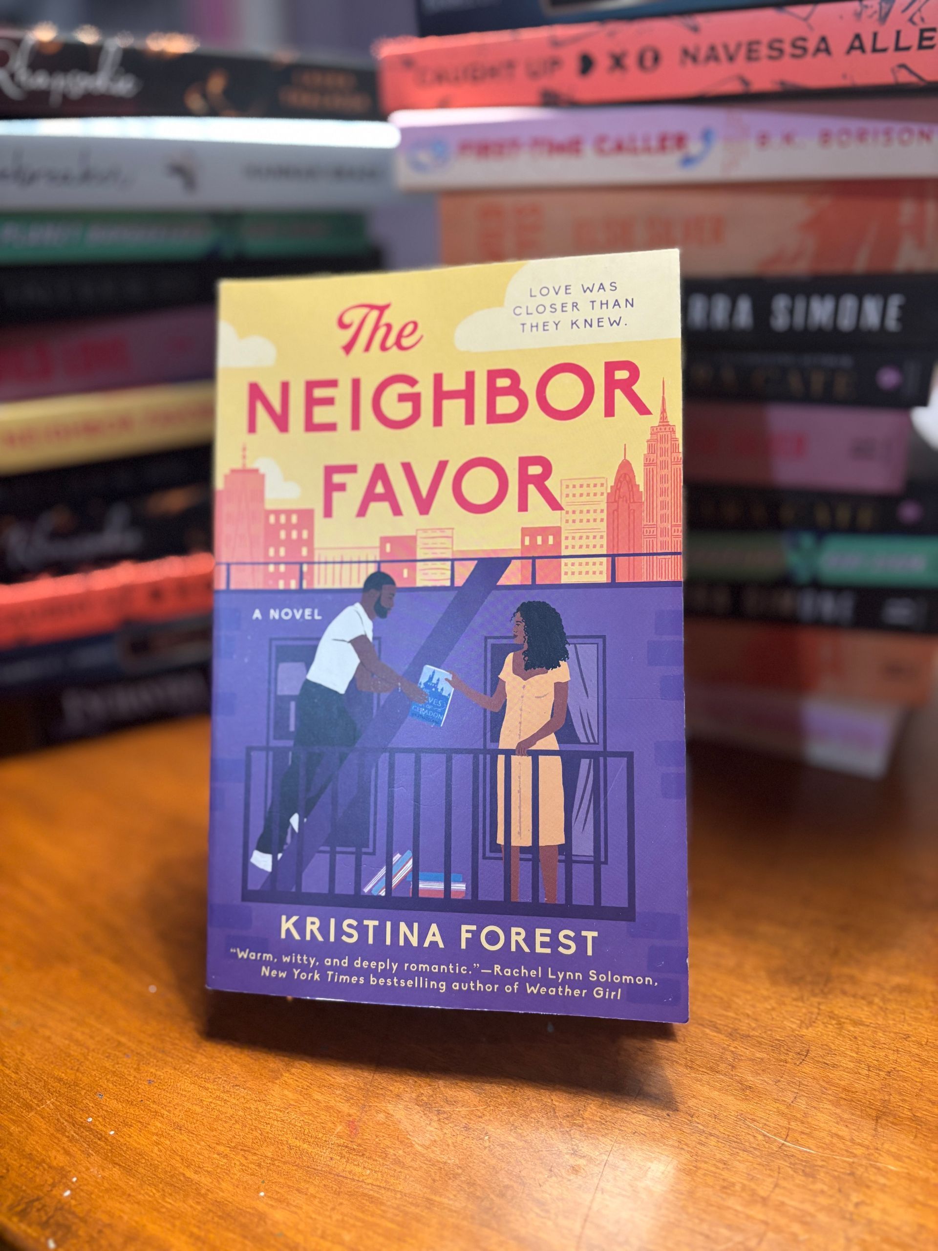 The Neighbor Favor by Kristina Forest