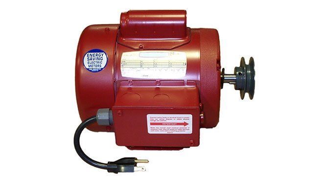 Electric Motor Parts — Electric Motor with Pulley in Tampa, FL