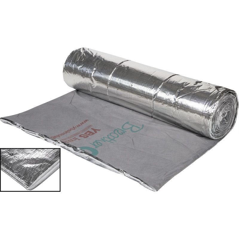 A roll of thermal insulation sheet.