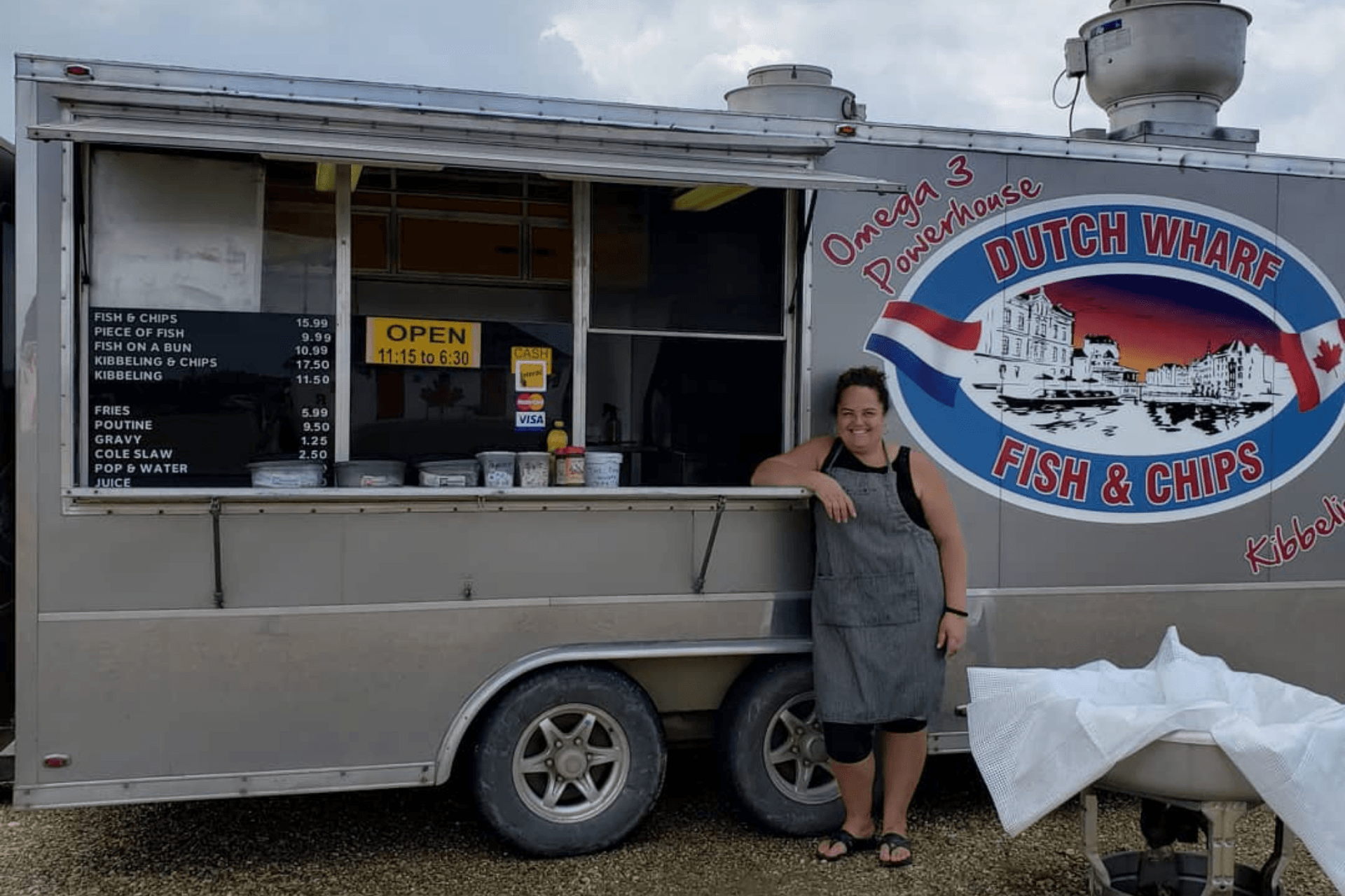 Dutch wharf fish & chips food truck