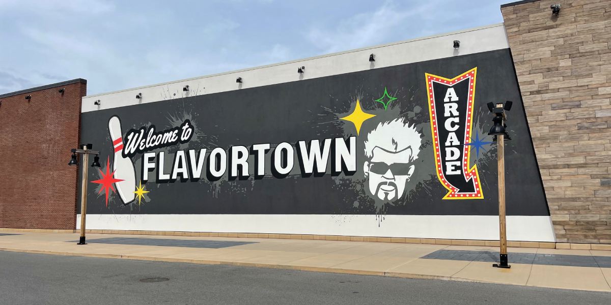 Guy Fieri Custom Mural Art - Nashville Flavortown Arcade Image 1