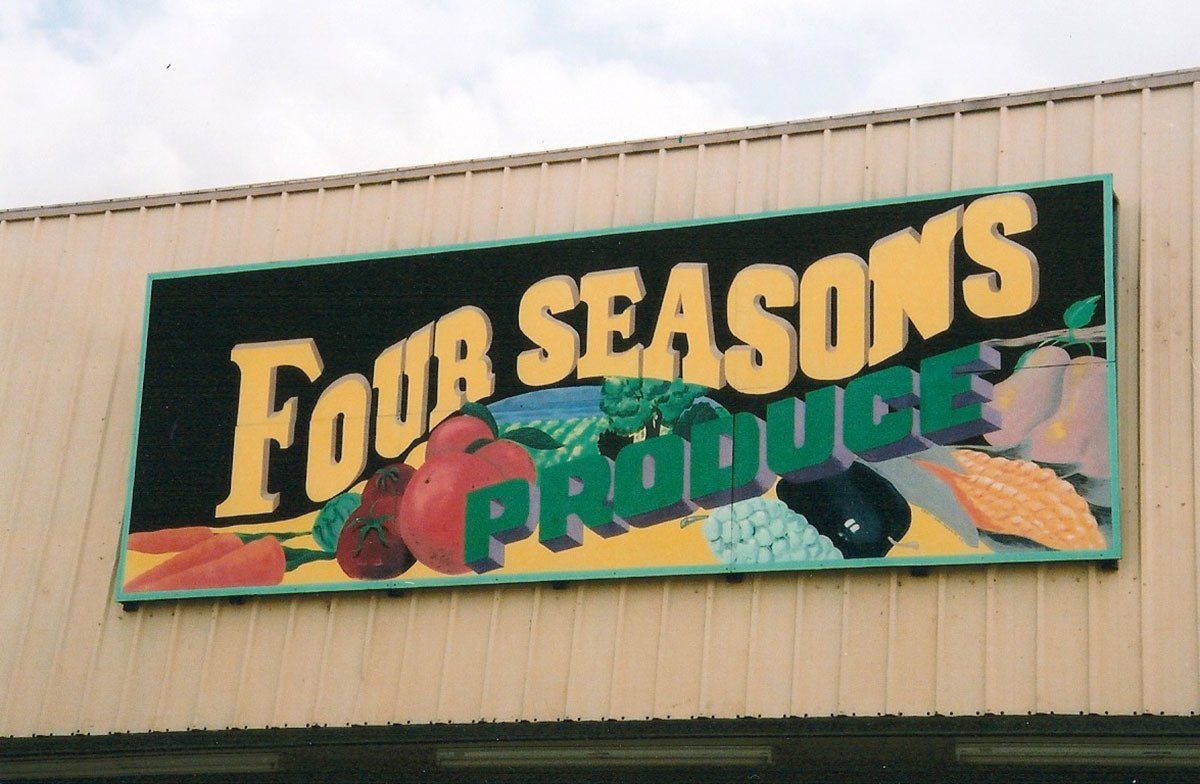 Four Seasons Produce Features Custom Mural Art By Murals & More LLC