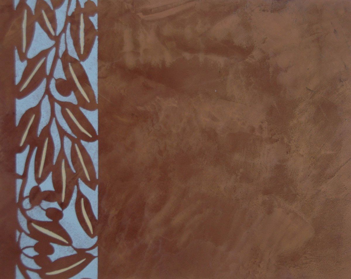Grassello di Calce Custom Painted Decorative Finish By Murals & More