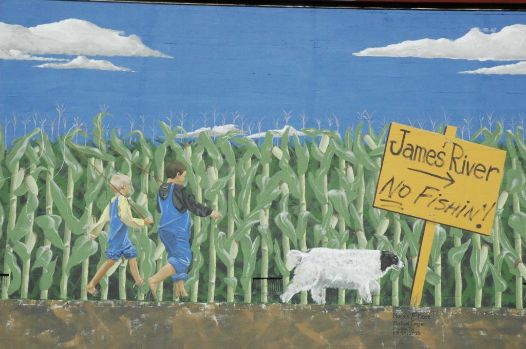 lynchburg farmers mural art painting